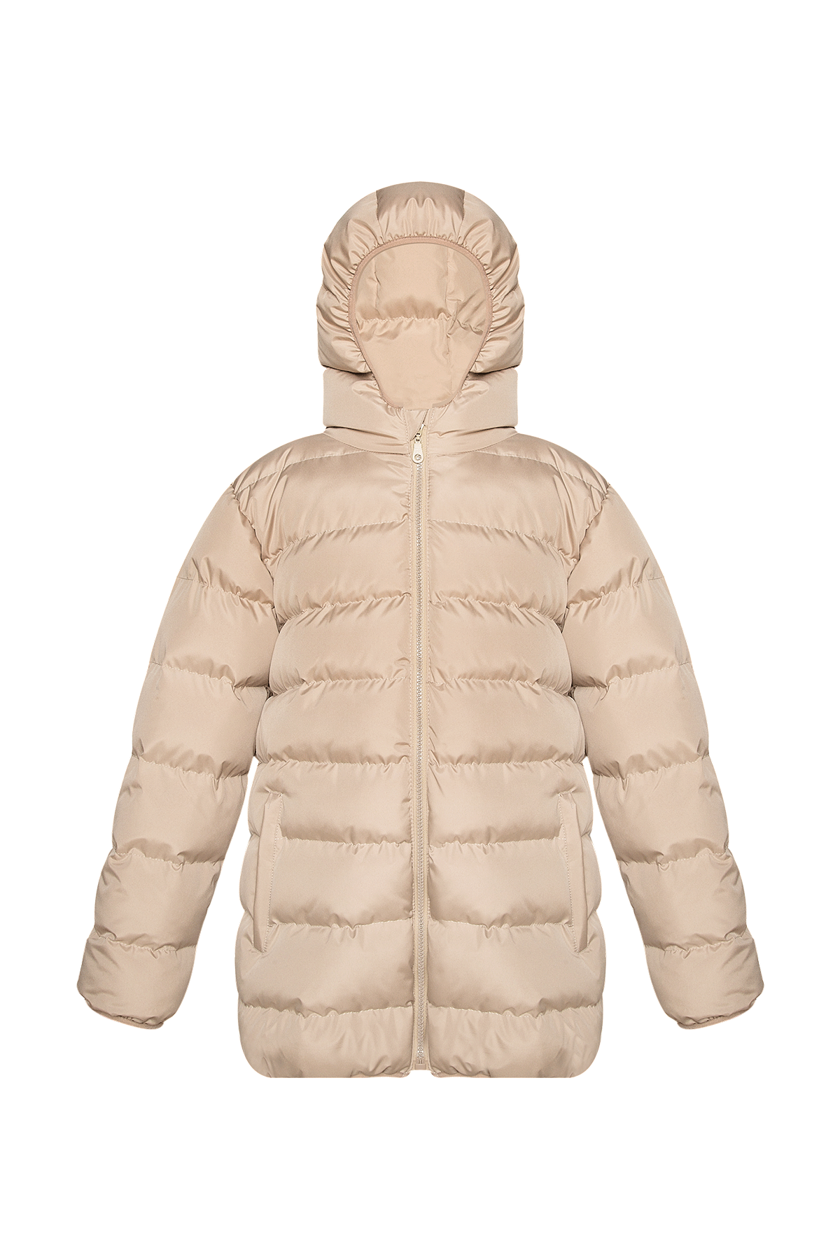 Garson Boy Bej Şişme Mont