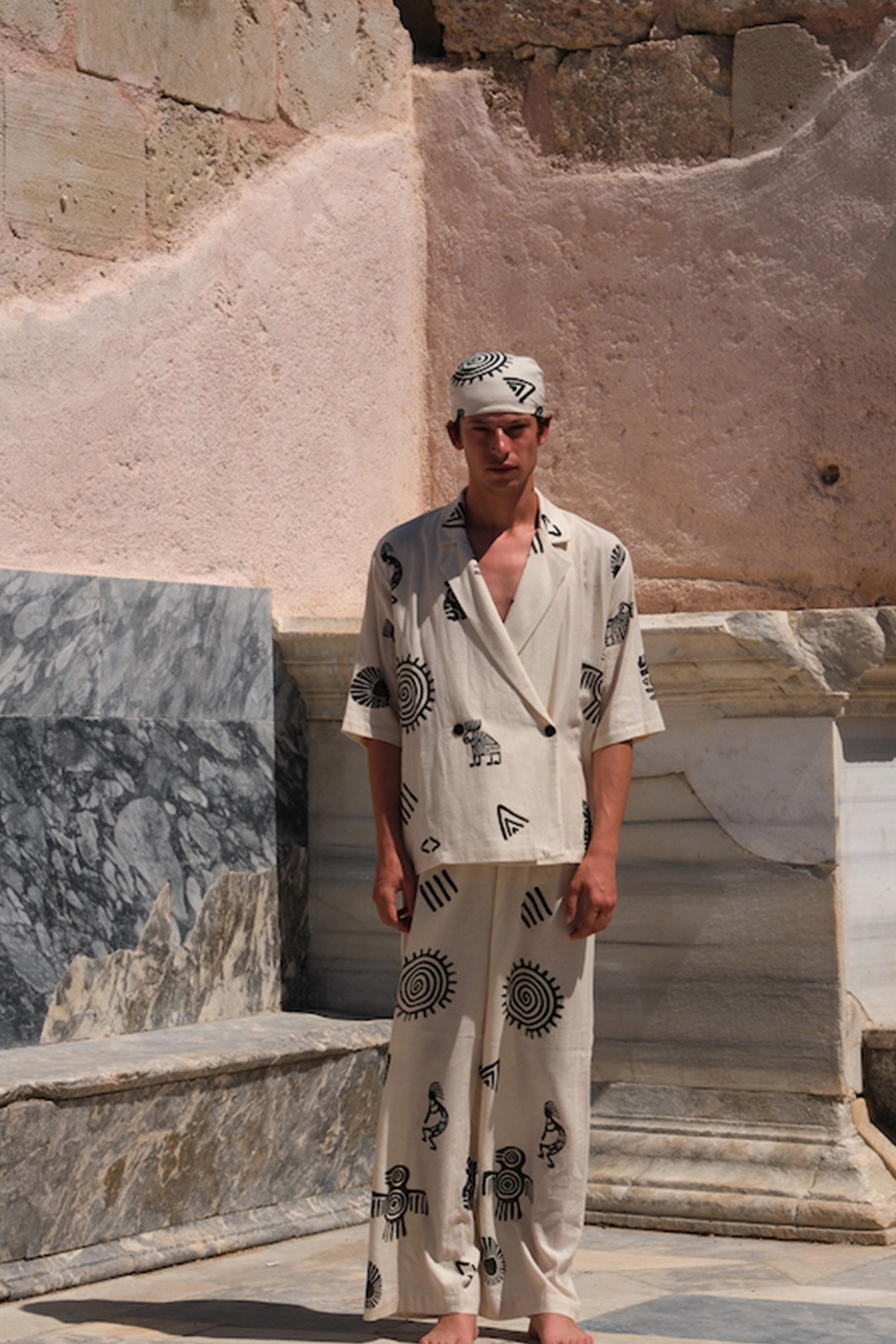 Yin Geniş Unisex Pantolon