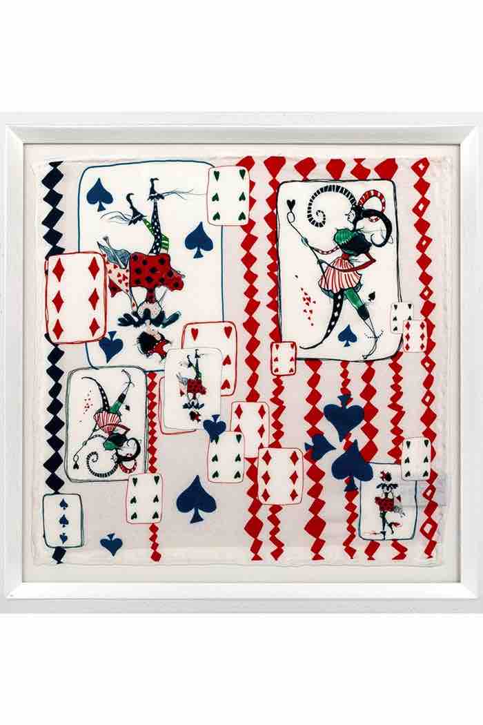 Las Vegas İpek Beyaz Tablo