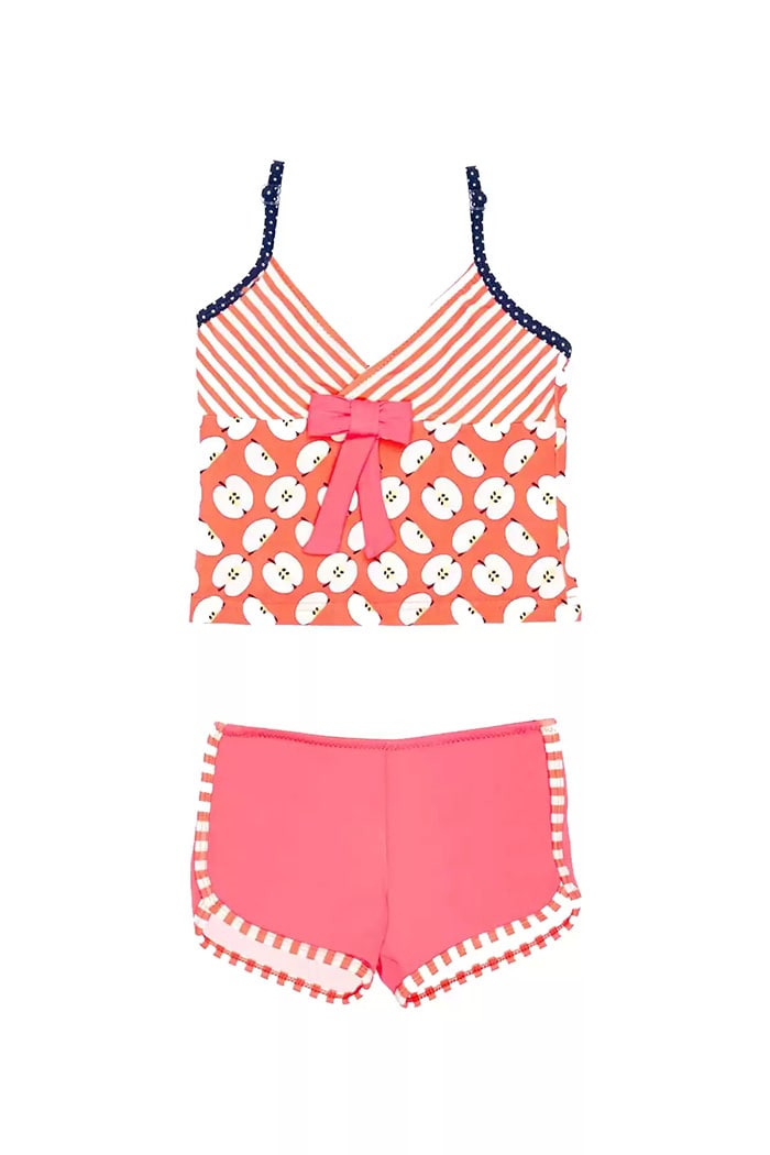 Elma Desenli Tankini