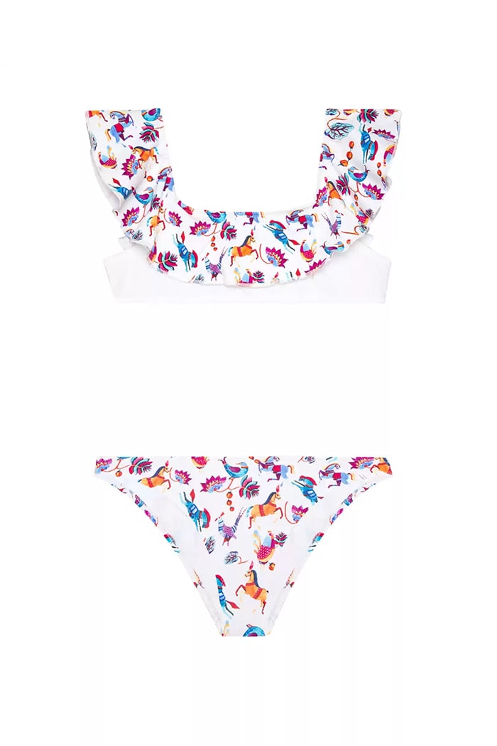 Volanlı Çocuk Bikini