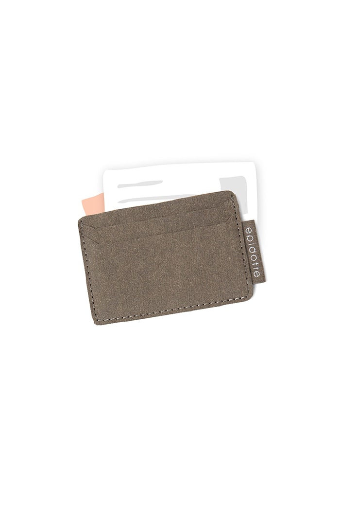 Card Holder Koyu Bej