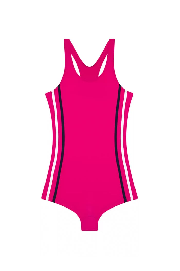 Yüzücü Fuşya Çocuk Mayo