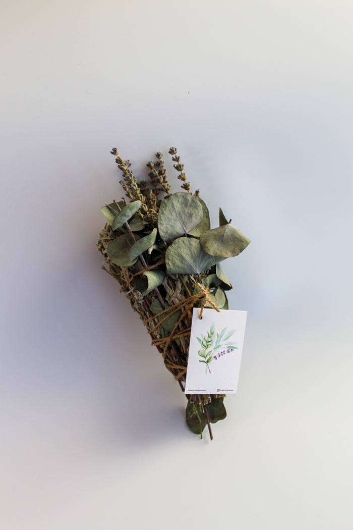 Tazeleyici & Arındırıcı Okaliptüs-Lavanta ve Adaçayı Tütsüsü