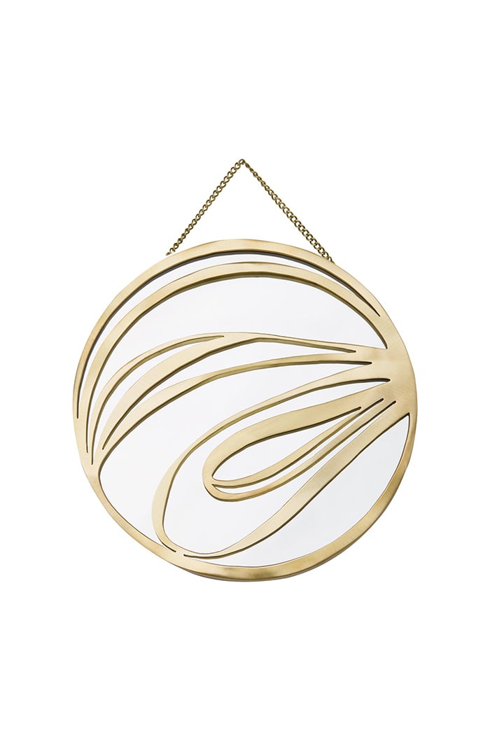 Kiara One Pirinç Ayna 13cm