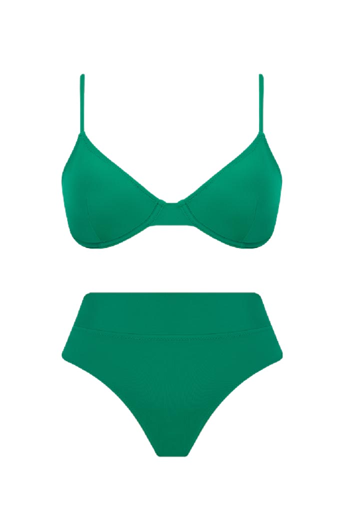 Solana Yeşil Bikini