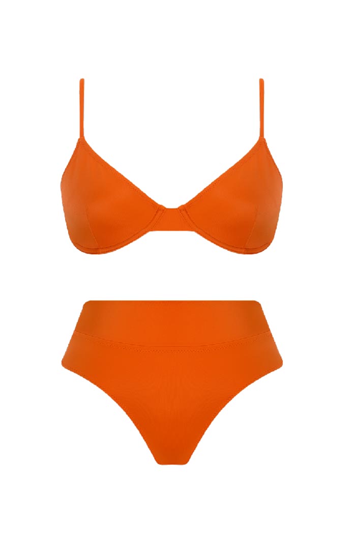 Solana Turuncu Bikini