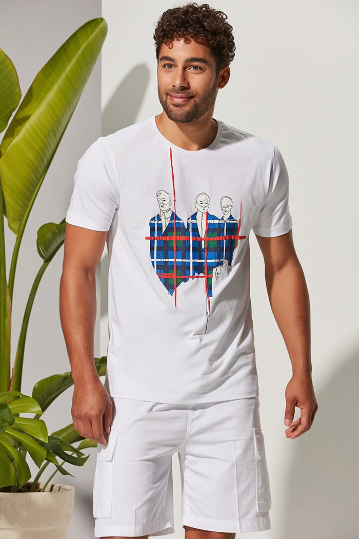 O Yaka Adamlar Tshirt