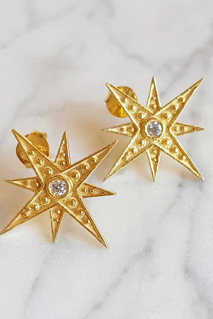 North Star Gold Küpe