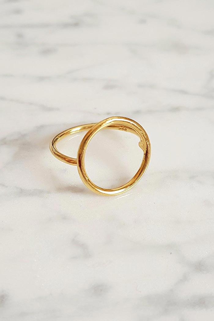 Circle Gold Yüzük 