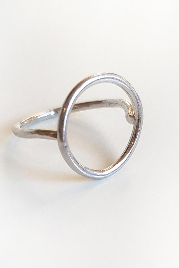 Circle Gümüş Yüzük