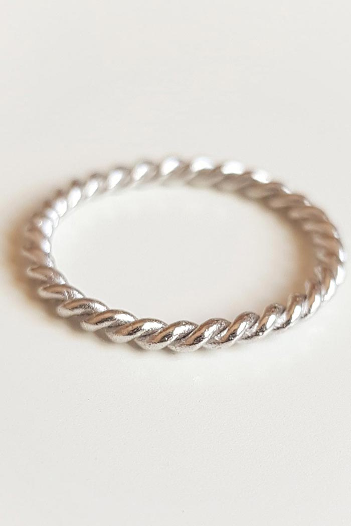 Twist O Gümüş Yüzük