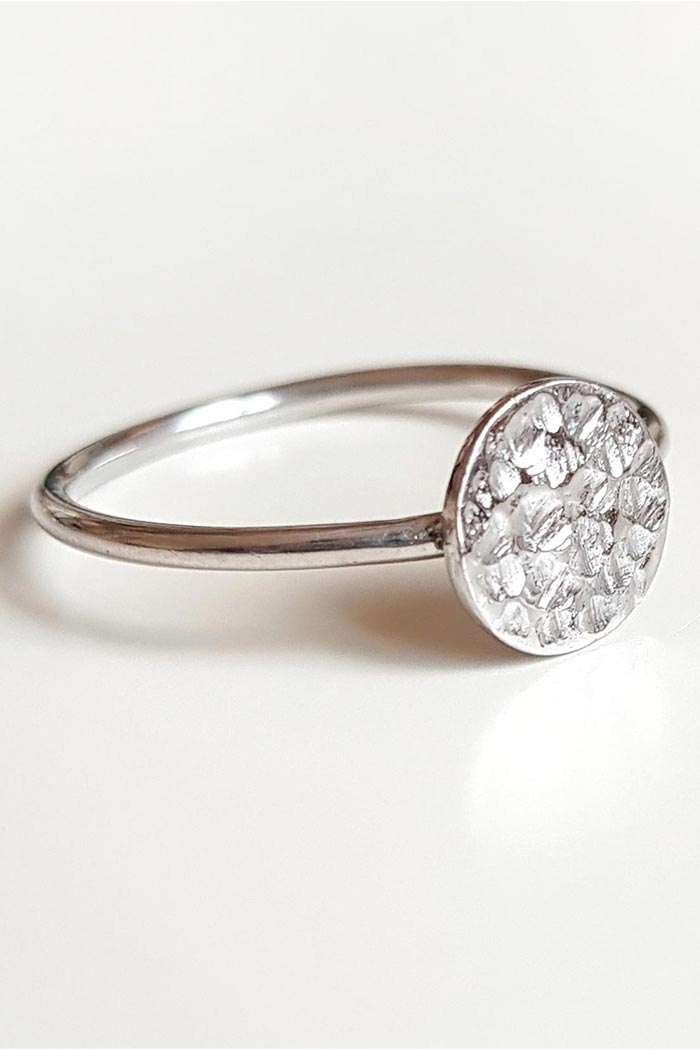 Diamond O Gümüş Yüzük