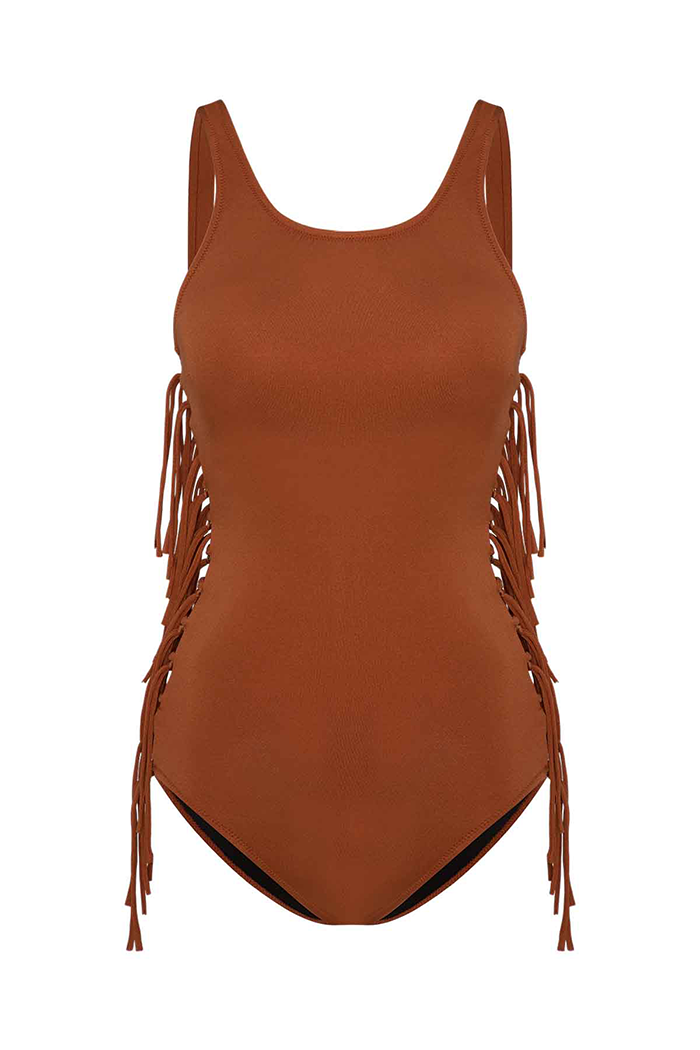 Yanı Halka Püsküllü Kiremit Mayo