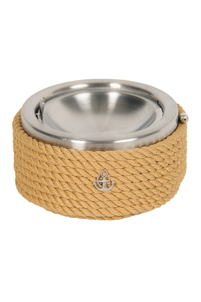 Krom Kapaklı Küllük - Krem