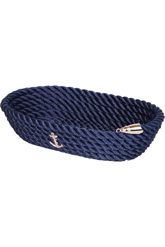 Oval Ekmek Sepeti - Lacivert