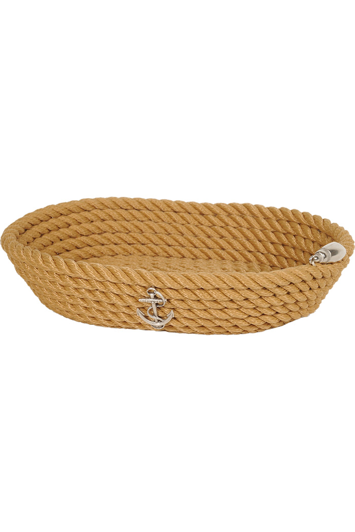 Oval Ekmek Sepeti - Krem