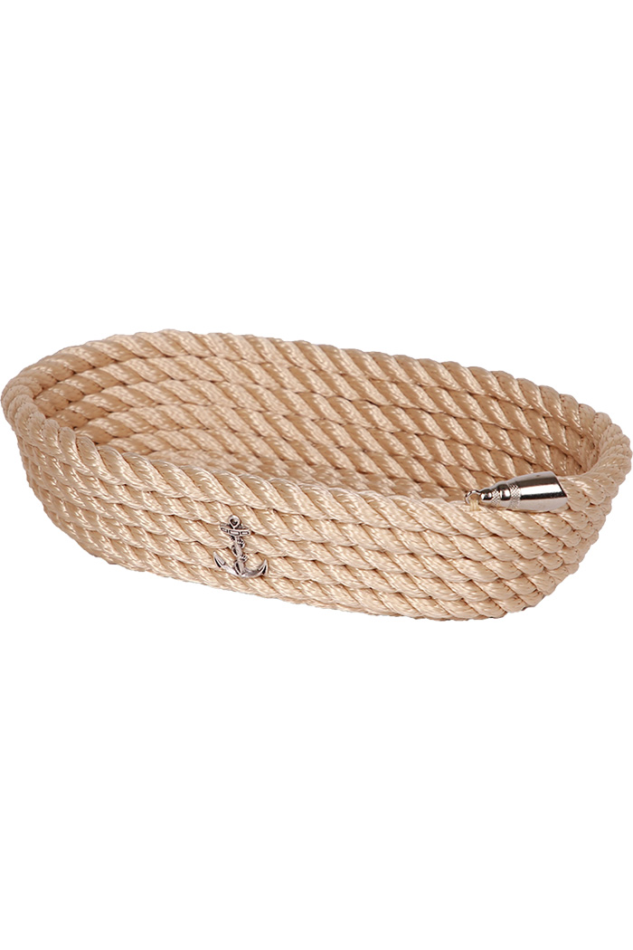 Oval Ekmek Sepeti - Bej