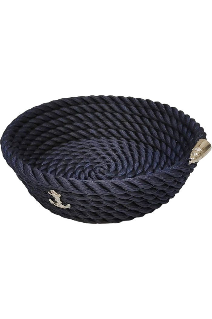 Yuvarlak Ekmek Sepeti - Lacivert