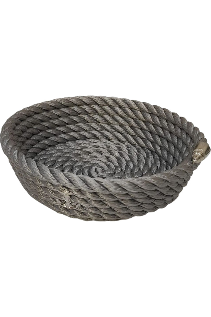 Yuvarlak Ekmek Sepeti - Gri