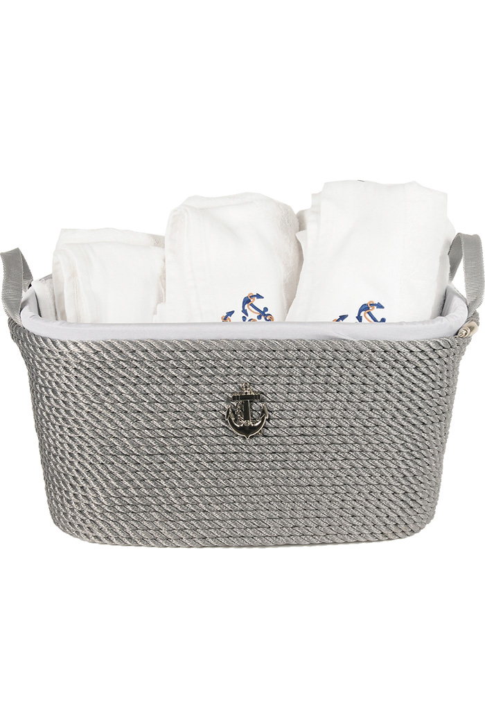Havlu Sepeti - Gri