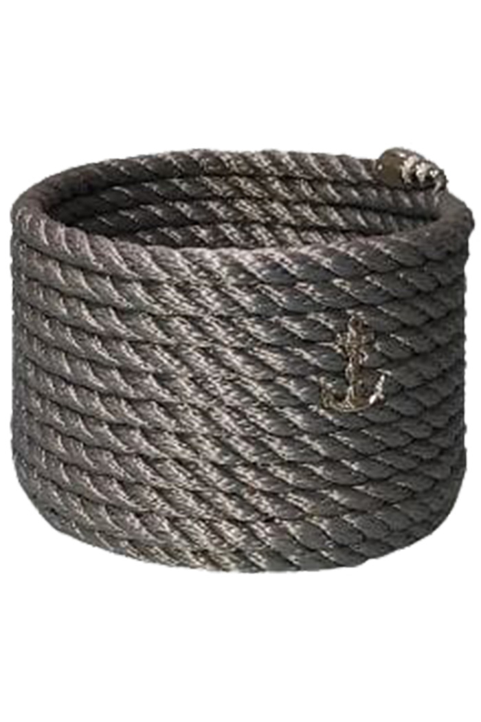 Mini Yuvarlak Havlu Sepeti - Gri