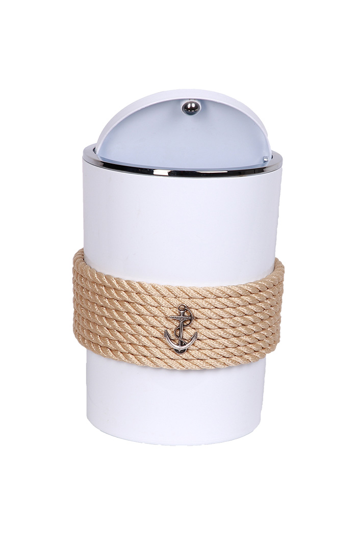 Beyaz Çöp Kovası - Bej