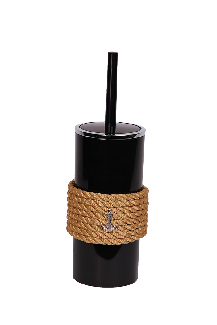 Siyah Wc Fırça - Krem