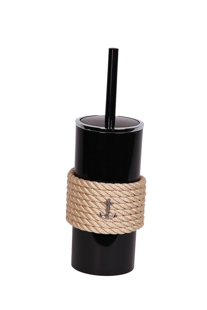 Siyah Wc Fırça - Bej