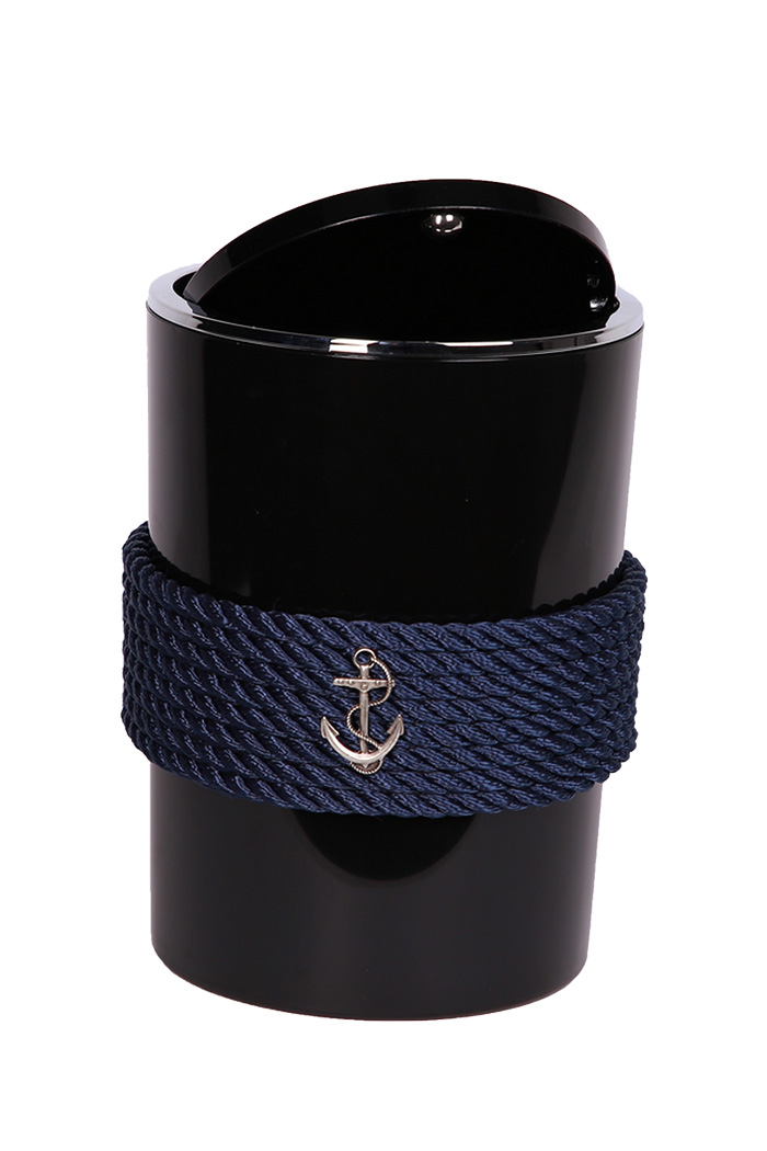 Siyah Çöp Kovası - Lacivert