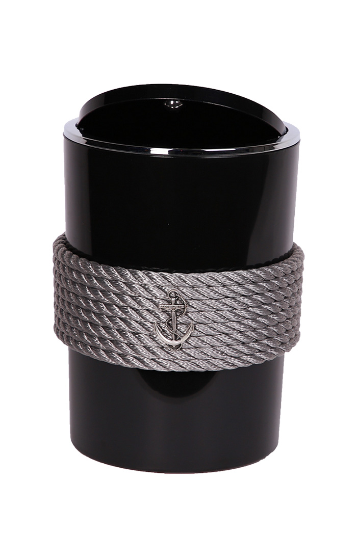 Siyah Çöp Kovası - Gri