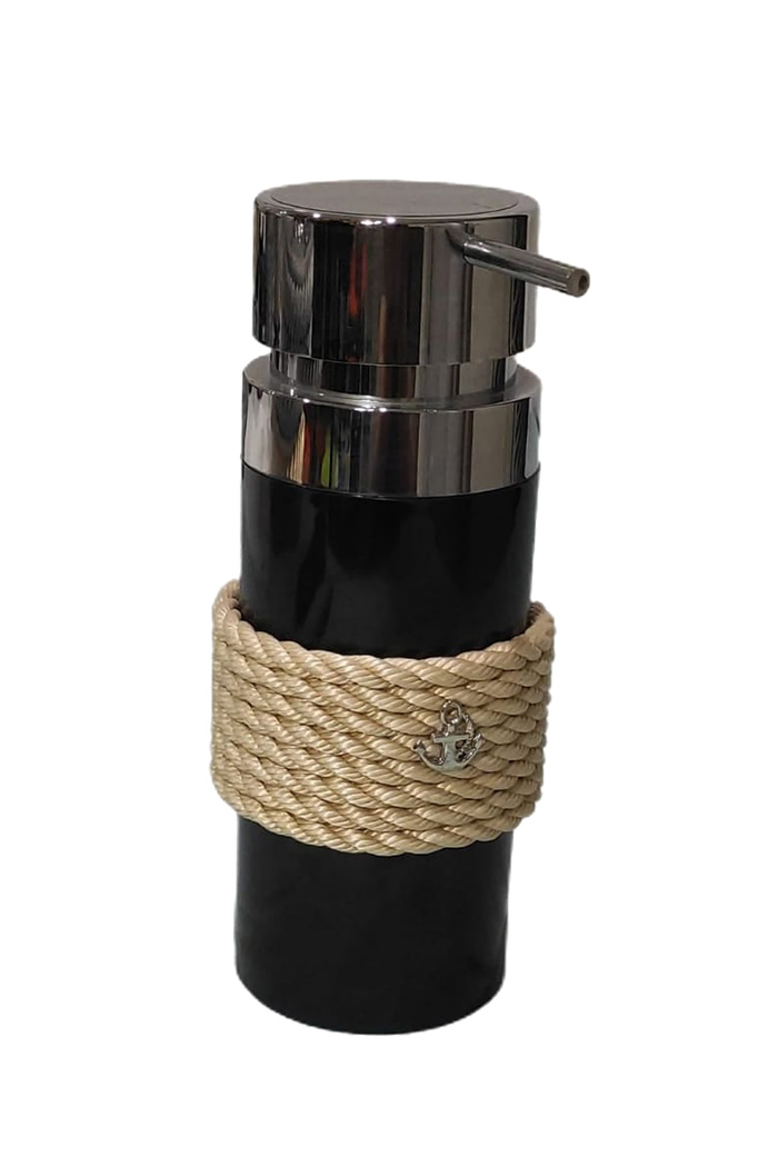 Siyah Sıvı Sabunluk - Bej