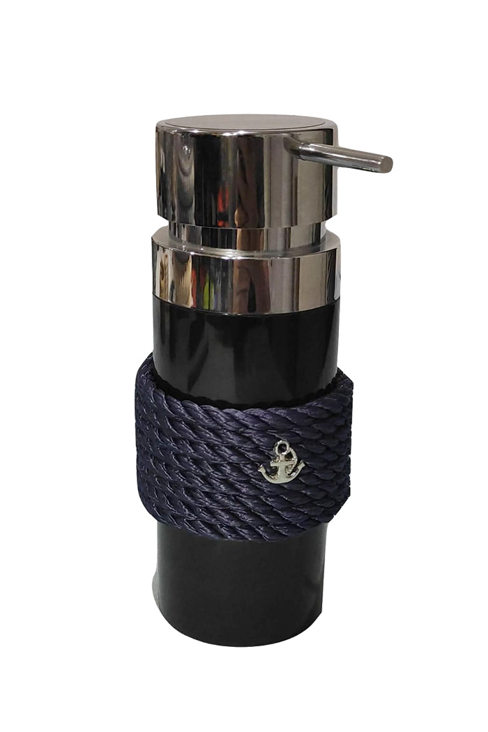 Siyah Sıvı Sabunluk - Lacivert