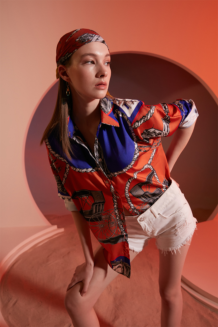 Western Town V3 Kadın Gömlek