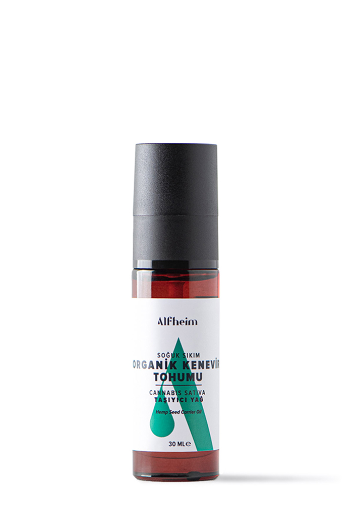 Alfheim Organik Kenevir Tohumu Yağı/ 30 Ml