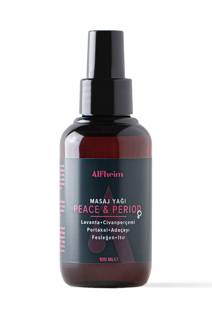 Alfheim Peace & Period Masaj Yağı/ 100 Ml