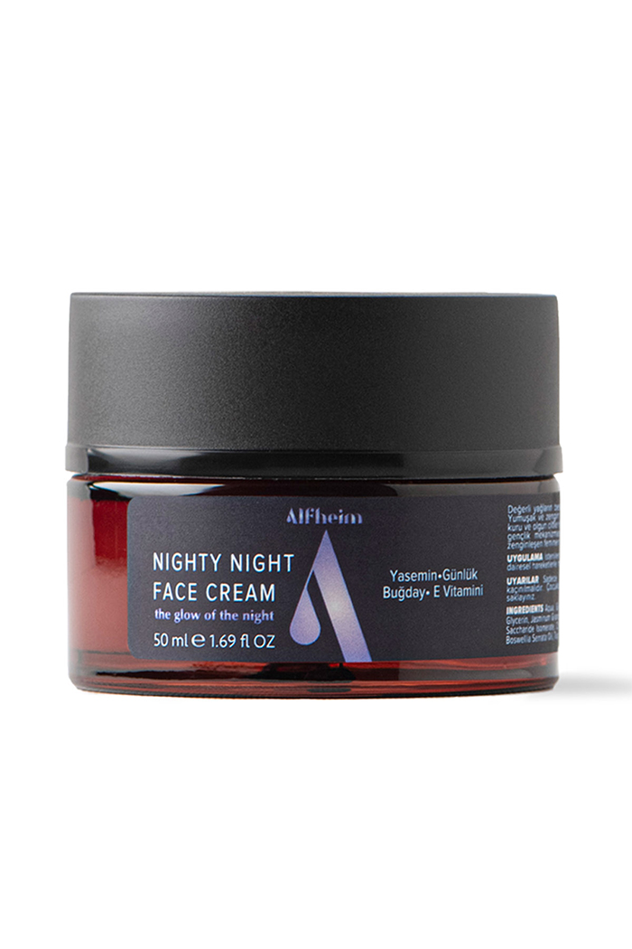 Alfheim Nighty Night Gece Bakım Yüz Kremi