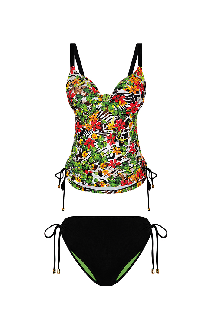 Çiçek Desenli Tankini