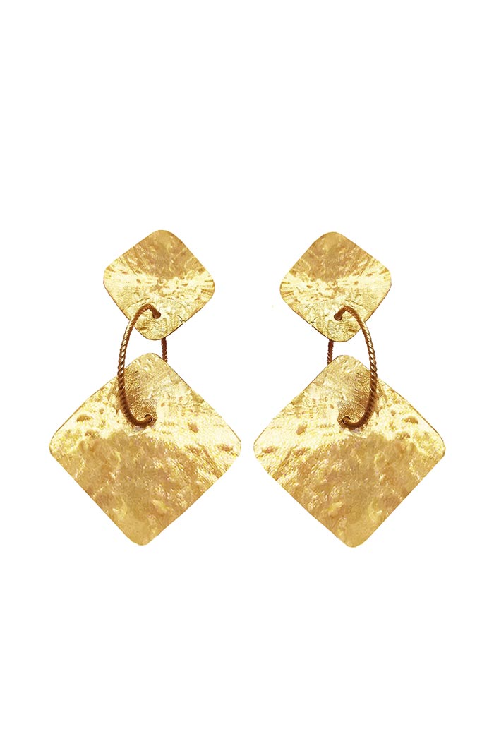 Shining Square Küpe