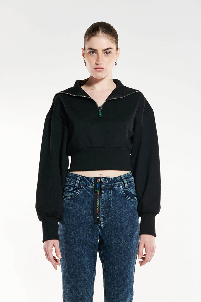 Zıp Sweatshirt