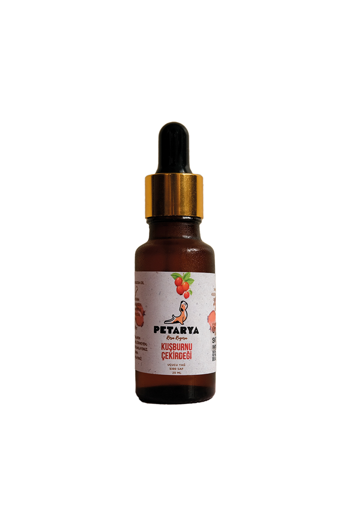 PETARYA %100 Saf Uçucu Kuşburnu Çekirdeği Yağı Rosa Rugosa - 20ml