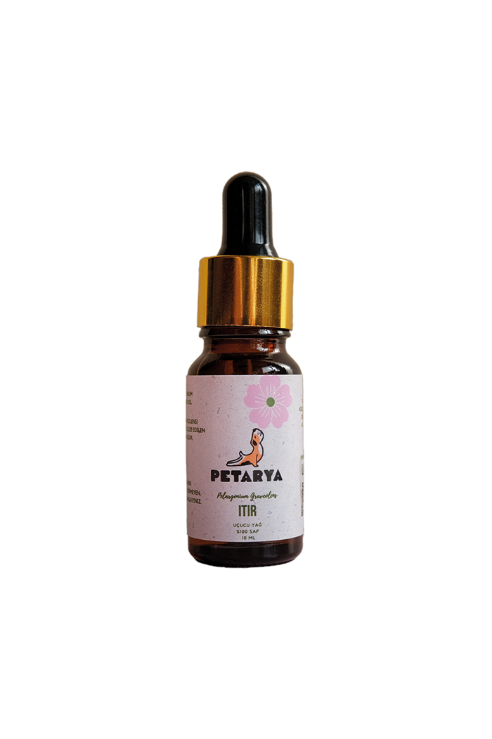 PETARYA %100 Saf Uçucu Itır Yağı Pelargonıum Graveolens - 10ml