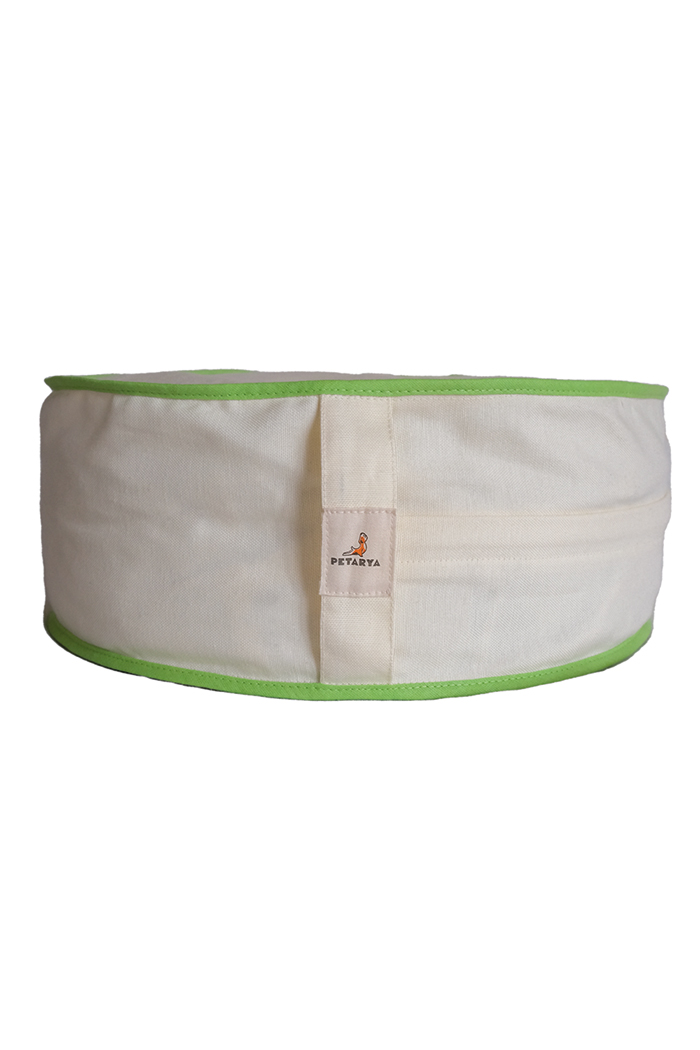 Zafu Naturel Karabuğday Kabuğu Dolgulu Meditasyon Minderi