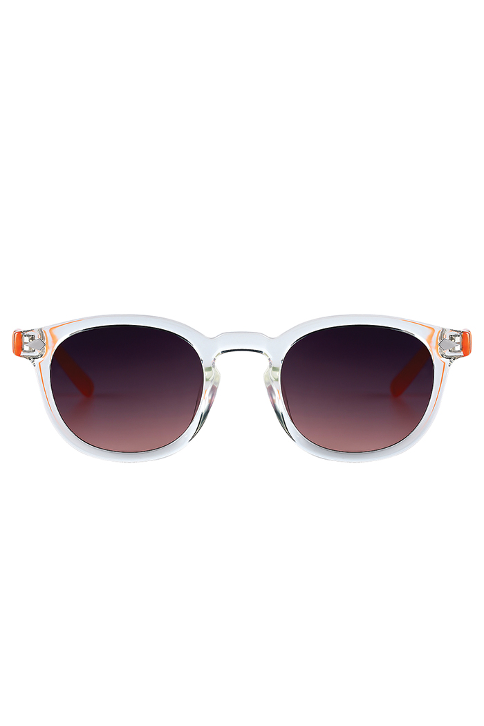 EOH1063 C196 ŞEFFAF TURUNCU UNISEX GÜNEŞ GÖZLÜĞÜ