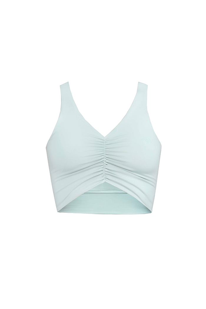 Yeşil Büzgülü Büstiyer