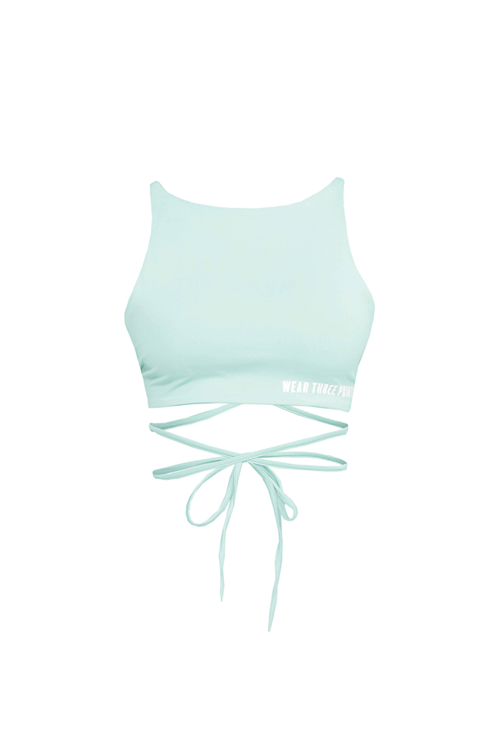 Yeşil Torsolette Bağlamalı Büstiyer