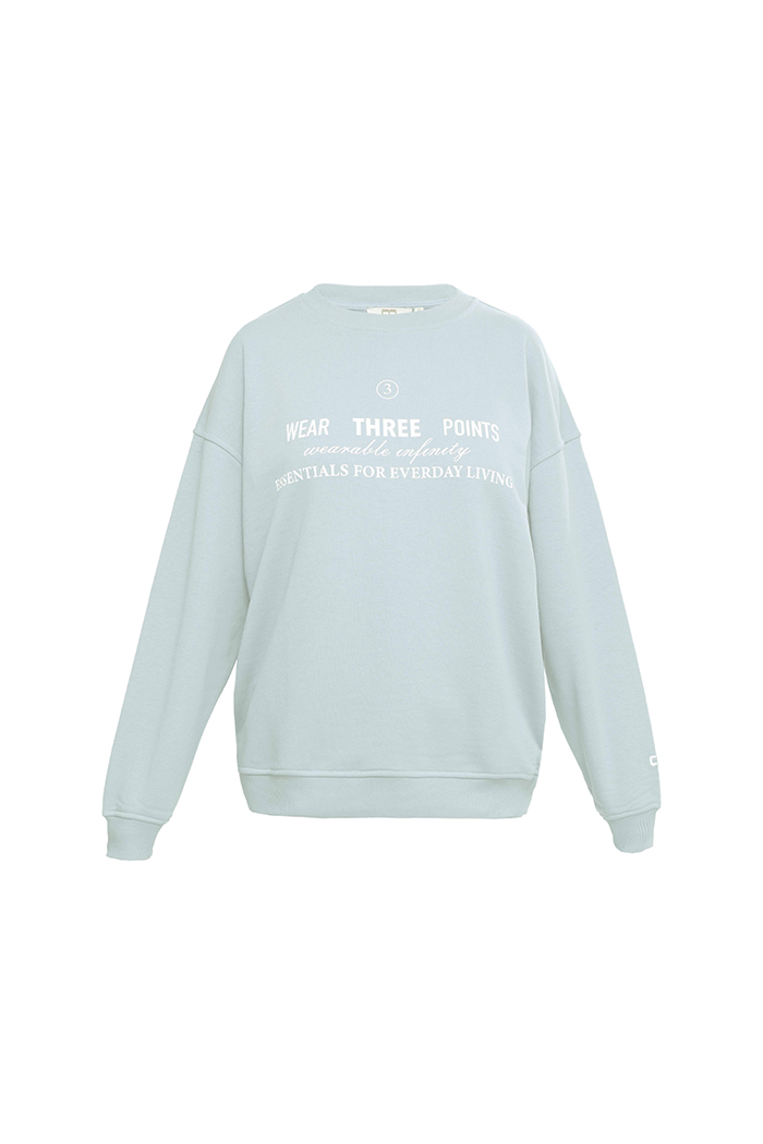 Yeşil Weekend Oversize Sweatshirt