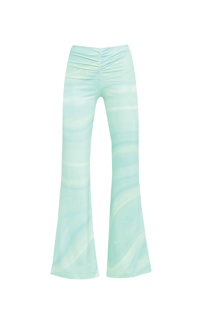 Su Yeşili Phoebe Pantolon