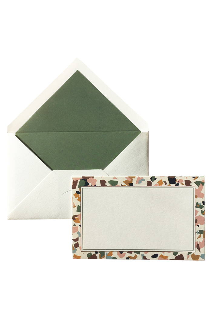 Terrazzo Tebrik Kartı 10'lu