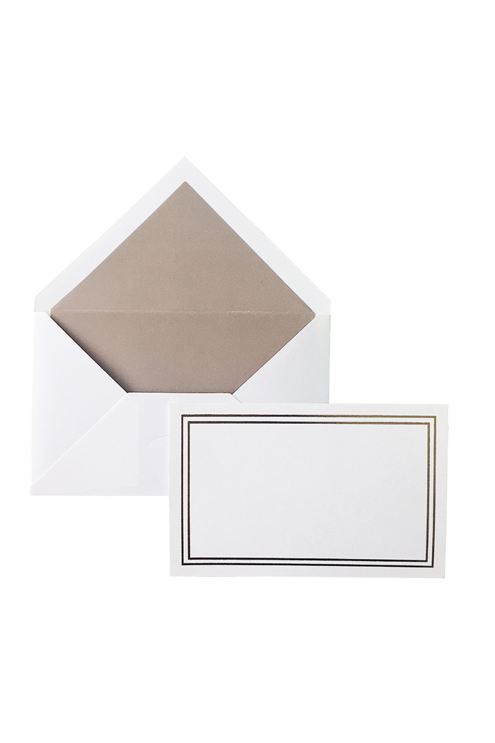 Yaldız Çift Çerçeve Tebrik Kartı 10'lu